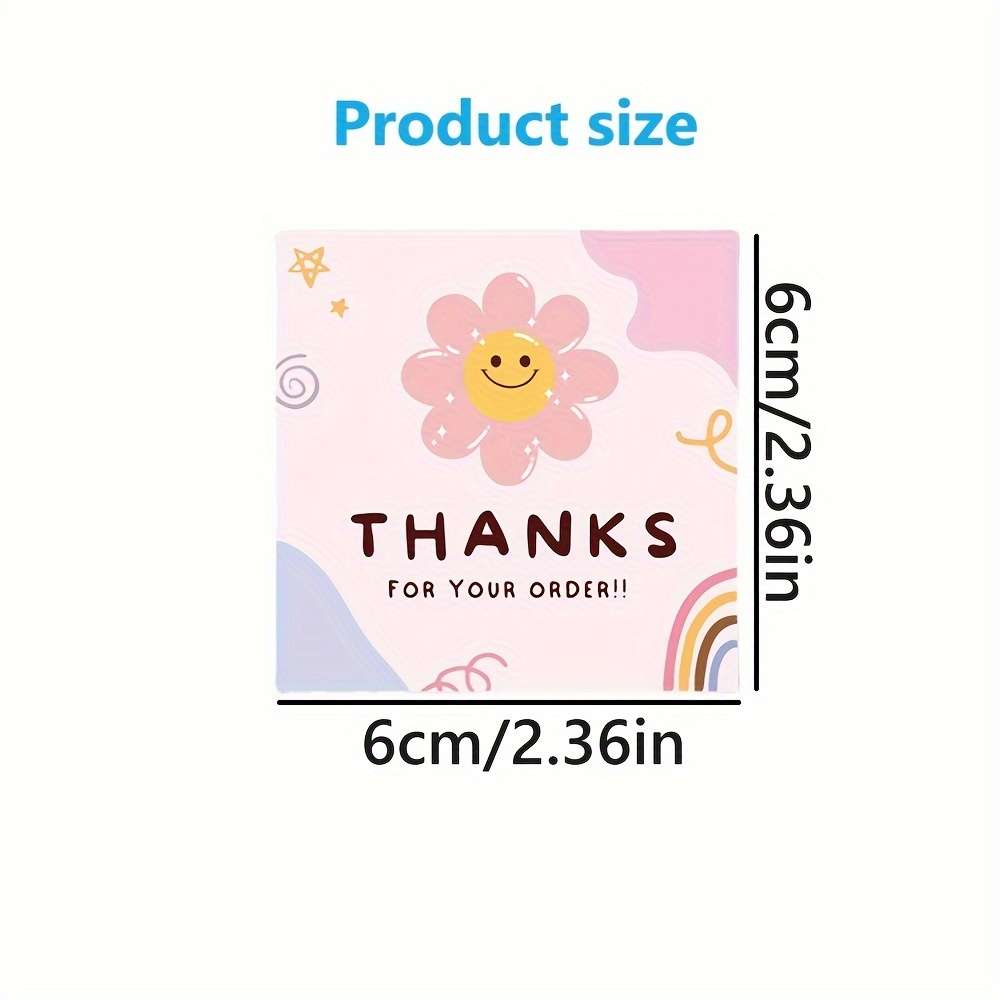 Greeting Cards Model 6X6C Simple Square Thank You Card Type A
