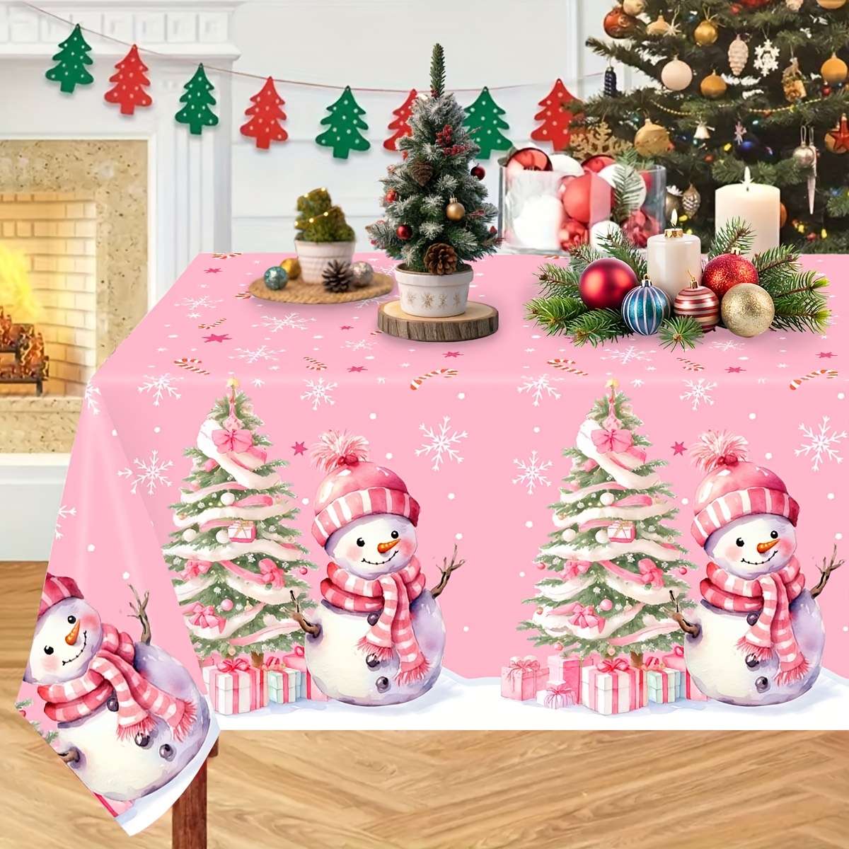 Christmas Tablecloth Quantity 1Pc