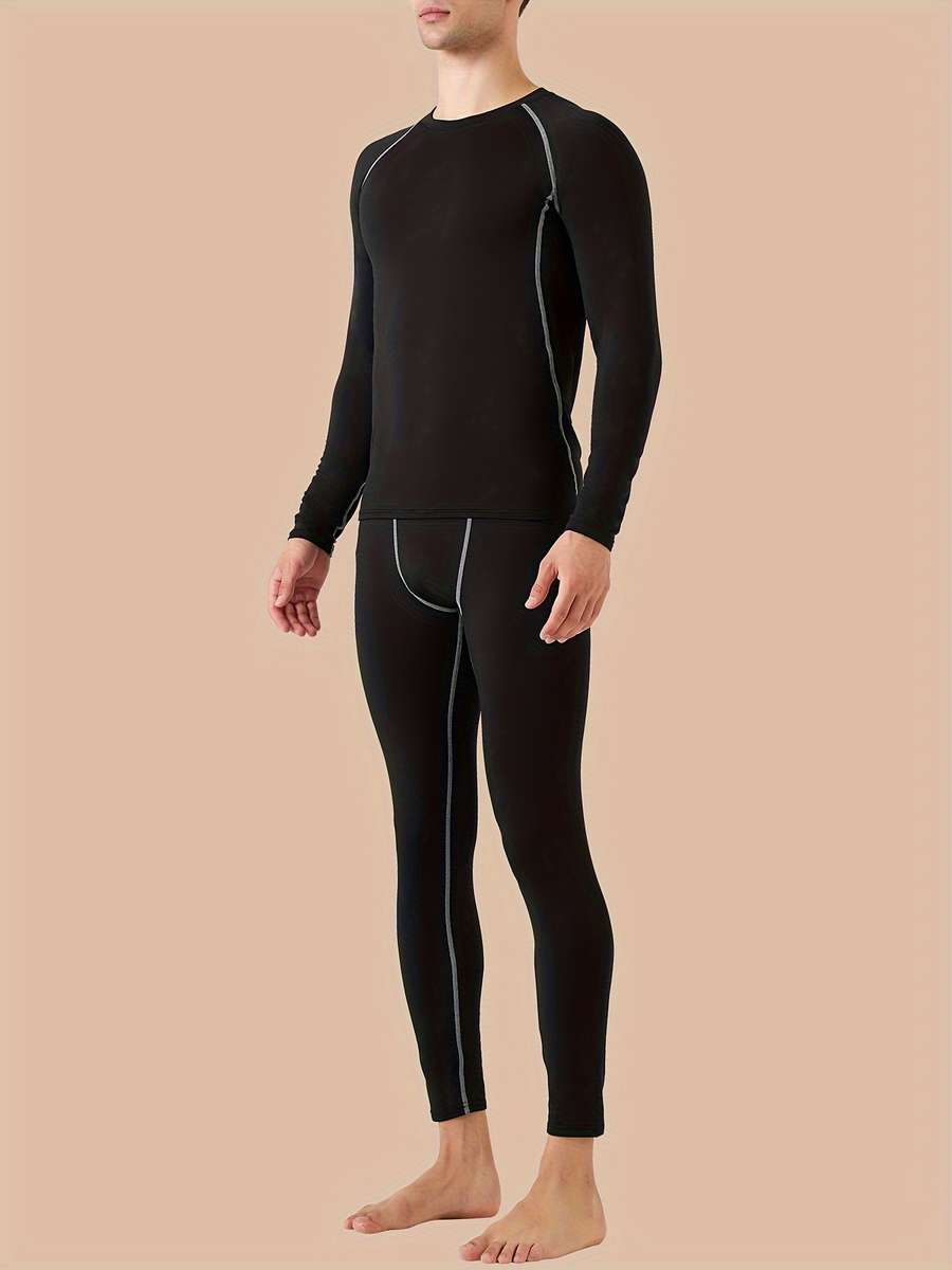Thermal Underwear Color Black Sizexxxl