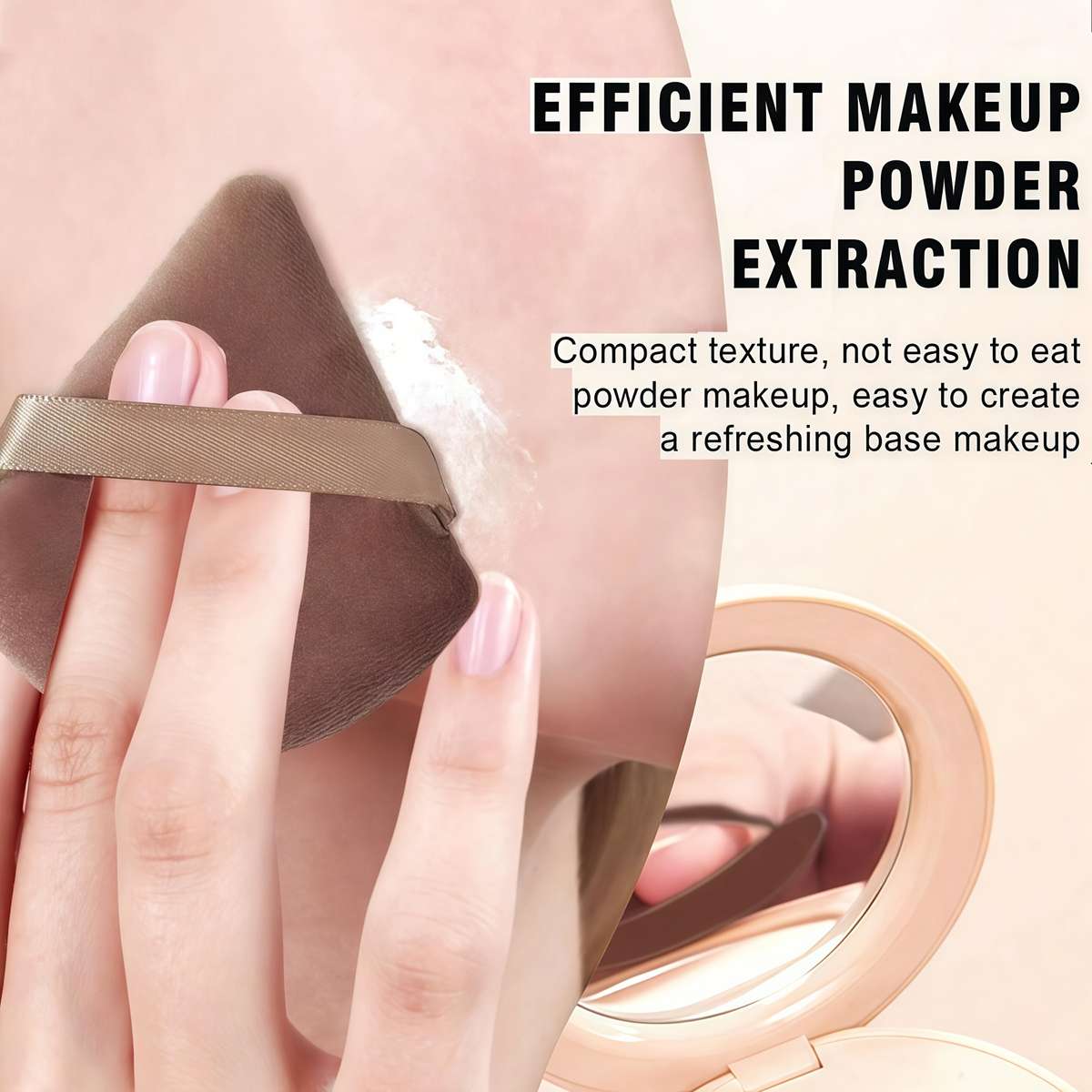 Makeup Brush Set Color Coffee Brown
