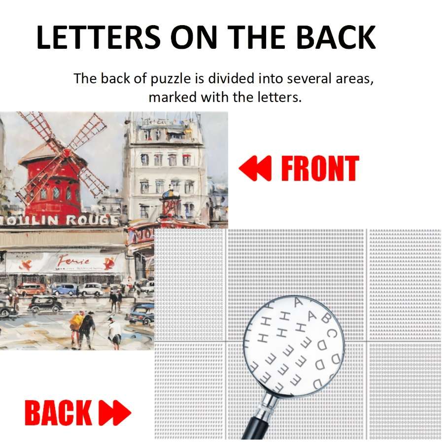 1000 Piece Paper Jigsaw Puzzle For Adults