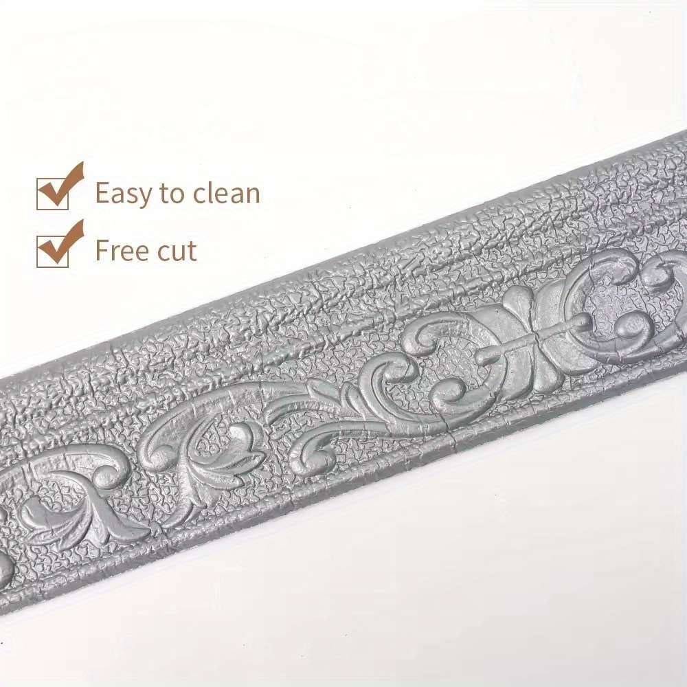 Premium Waterproof Table Wrap 443 color Gray size Length9.2m x Width7.8cm