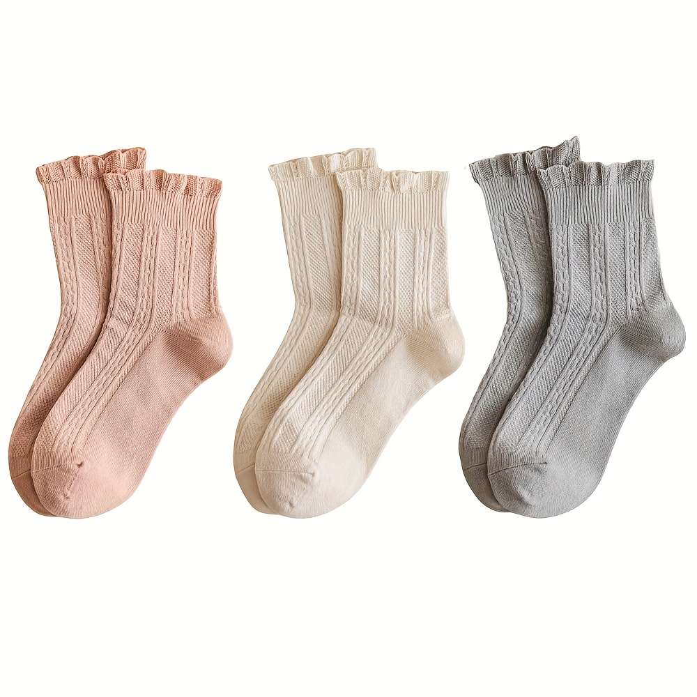 Women S Socks Color Mixedcolor 3 Pairs