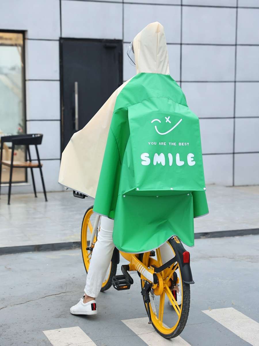 Raincoat Green Size Asian Onesize