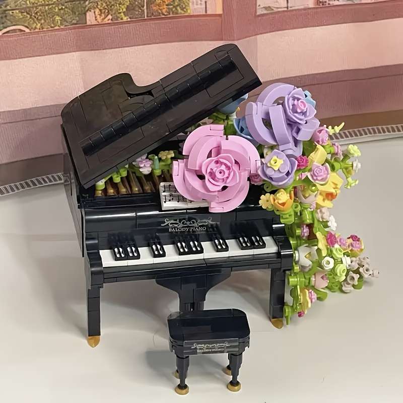 3D Puzzle Musical Instrument Model Model Piano Blocks
