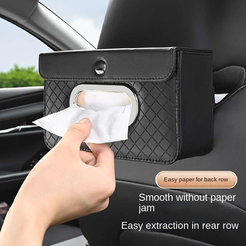 Car Tissue Box Color Black