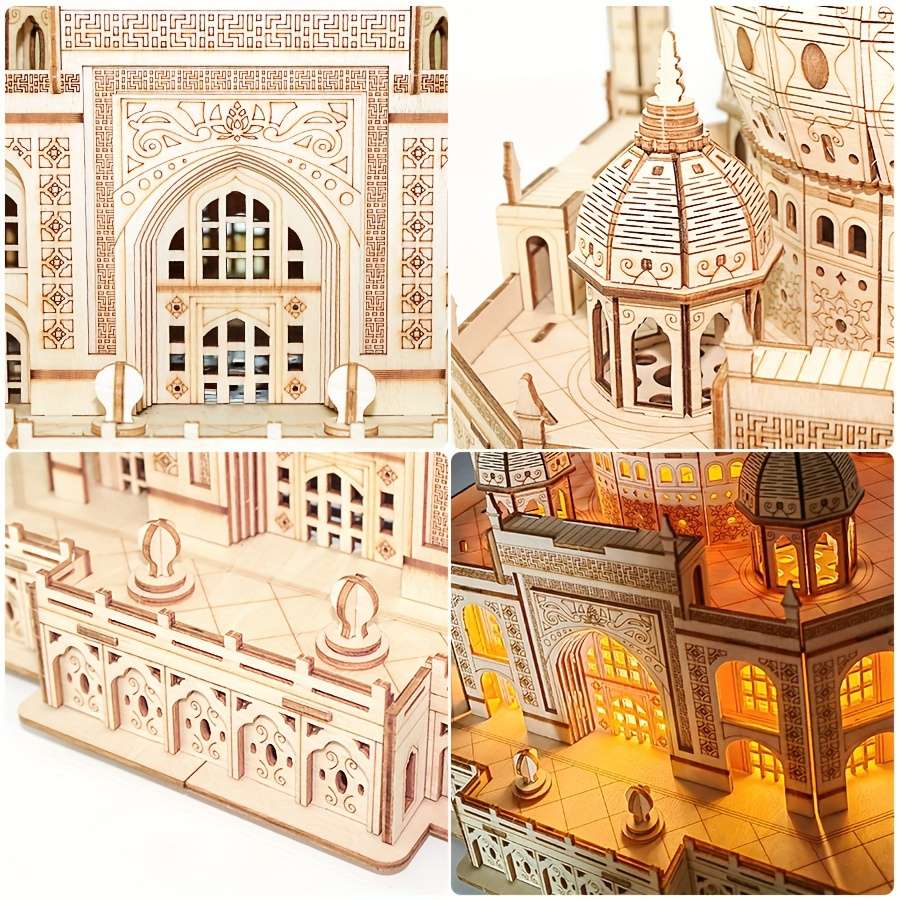 3D Model Desktop Ornaments Material Wooden