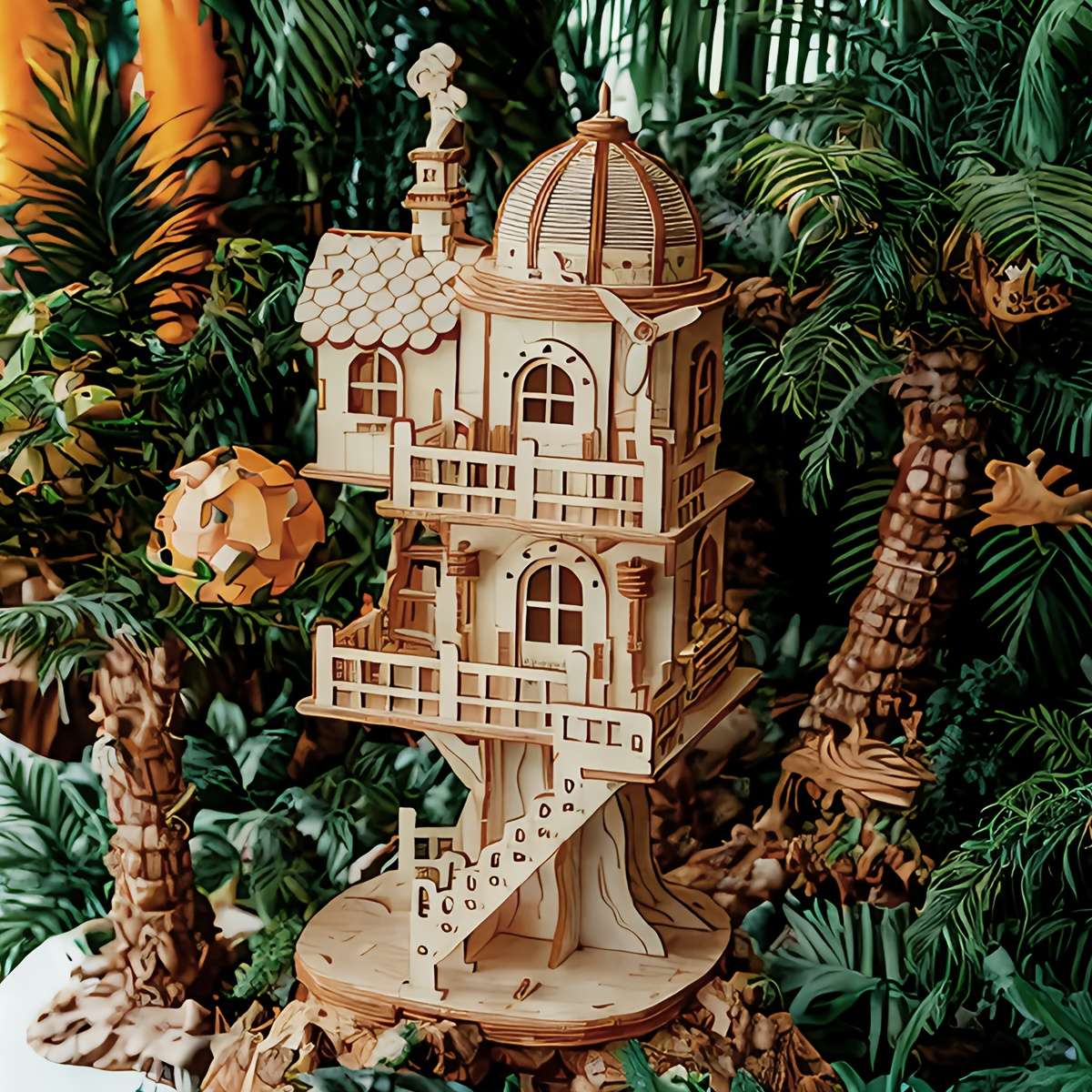 Building Toy Architectural Model Toy Set Quantity 1 Set