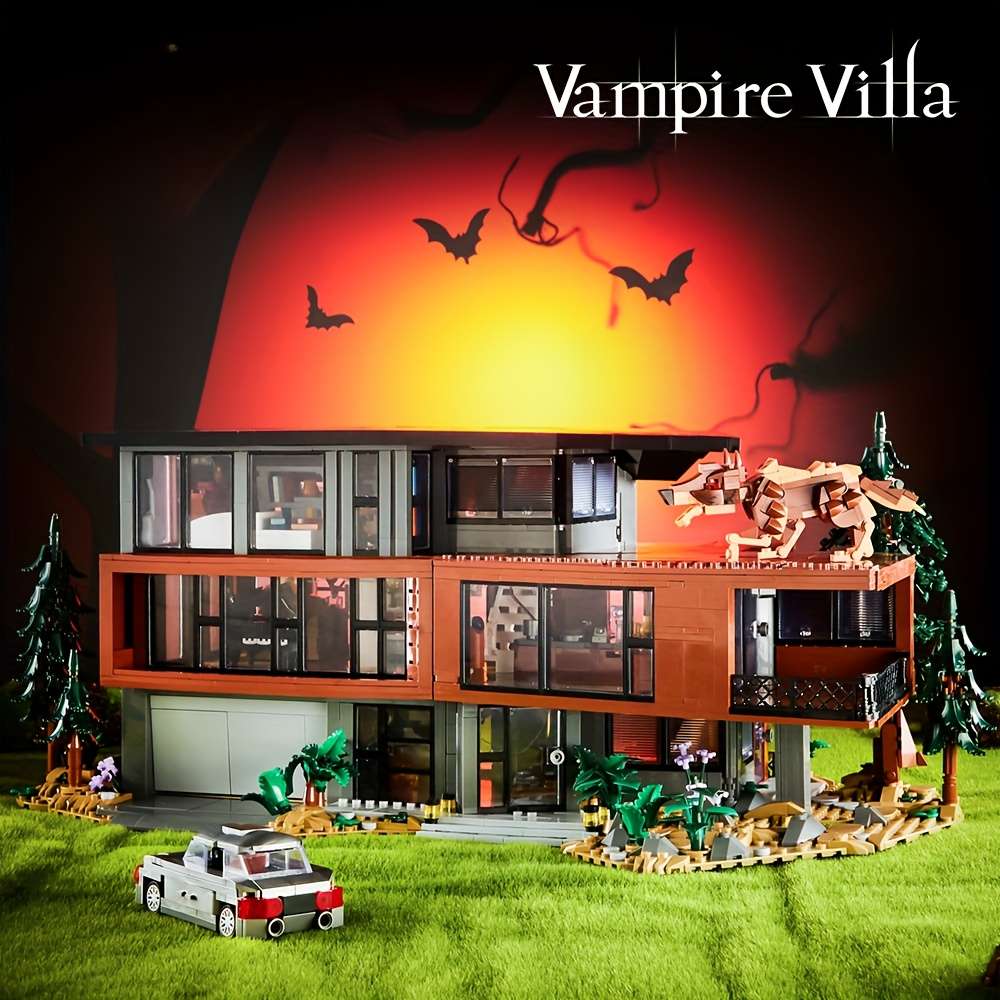 3D Building Model Puzzle Set Quantity 2813Pcs