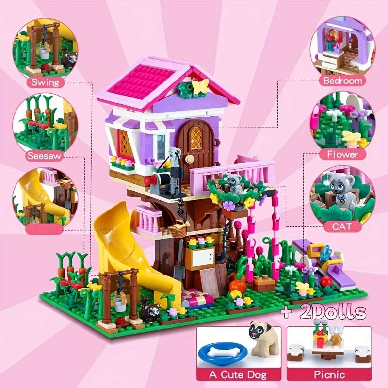3D Building Model Puzzle Set Model Cb 7676