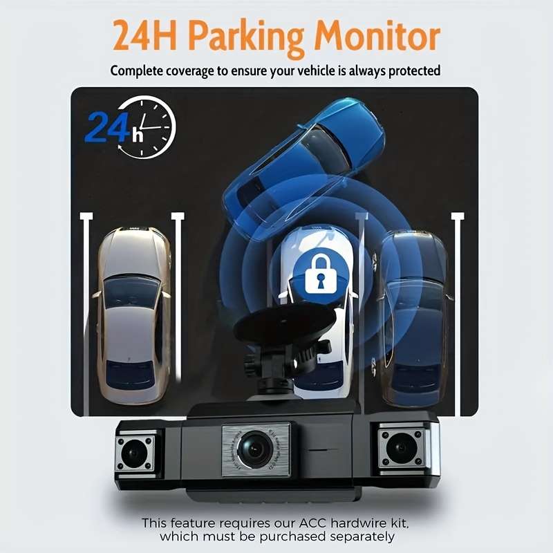 Real Channel Ultra Hd Front Fhd Backleftright Full Range Recording Parking