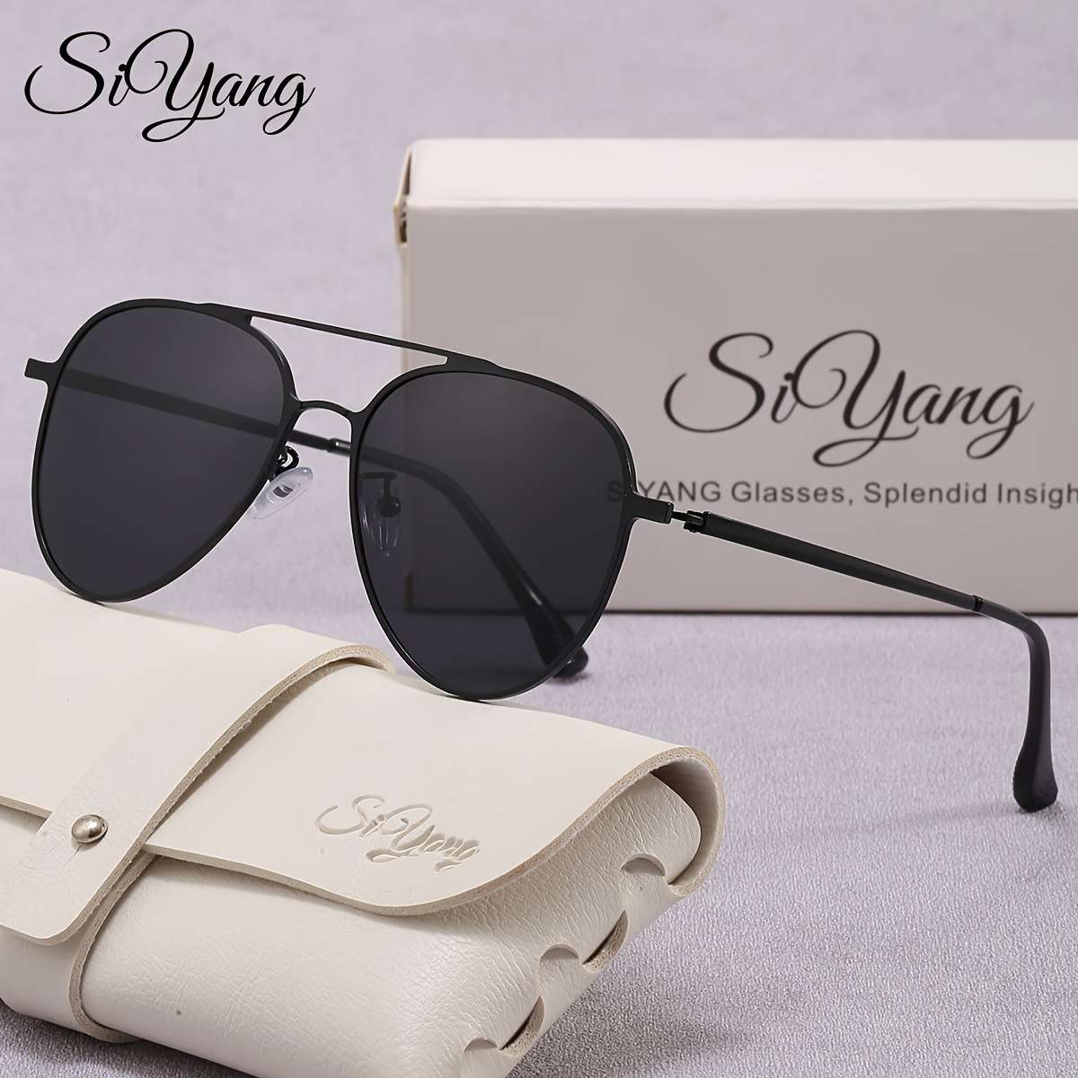 Cycling Glasses Color Black Frame Black Gray Lens