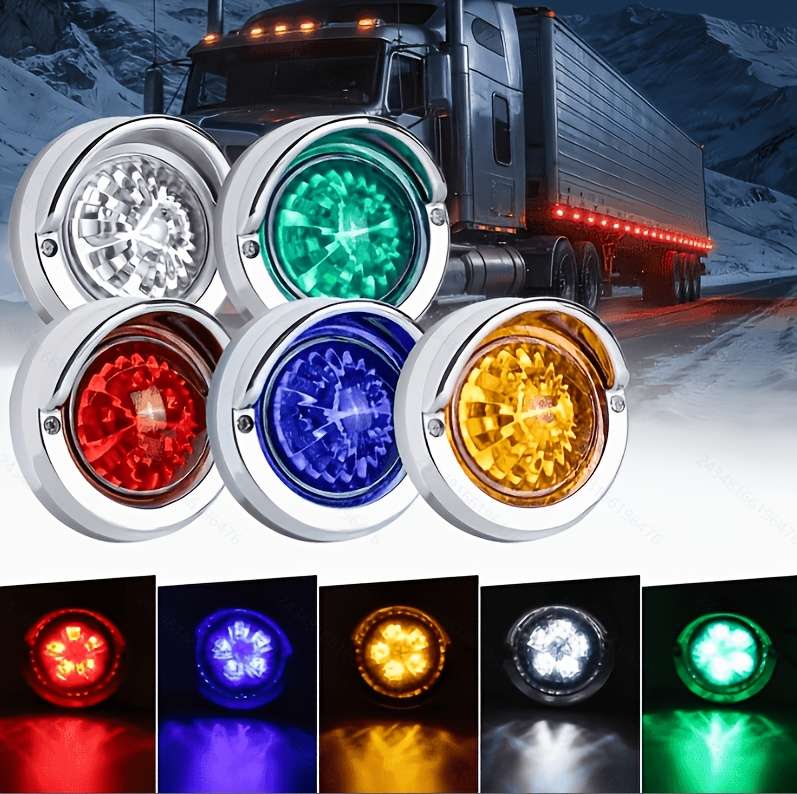 Car Lights Color Red. Quantity