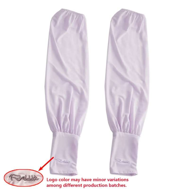 Sunscreen Sleeves Color 2Pcs Gray