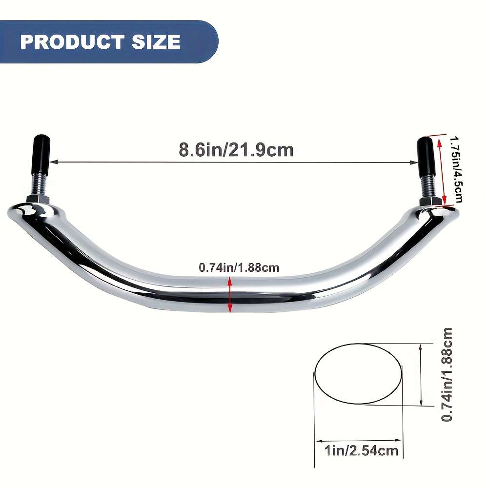 Handrail Color Polished Silvery  2
