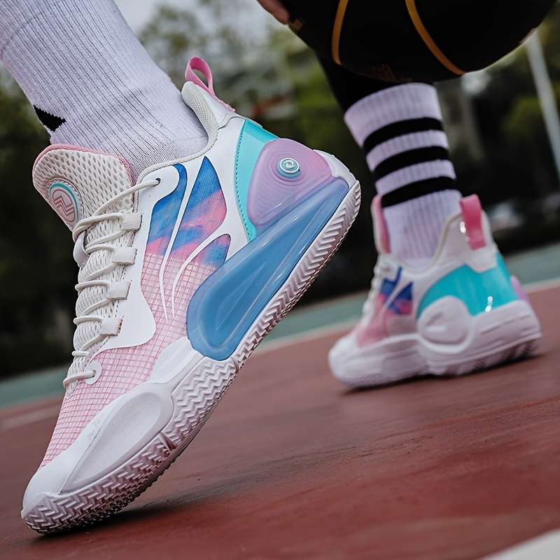 Sneakers White Pink Size Uk 7