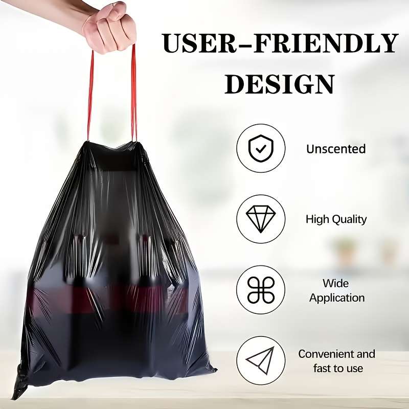 Trash Bagblackquantity300Pcs