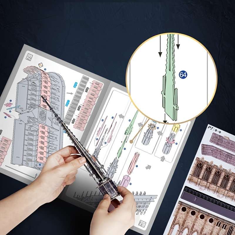 Building Toy Architectural Model Toy Set Items Notre Dame De Paris