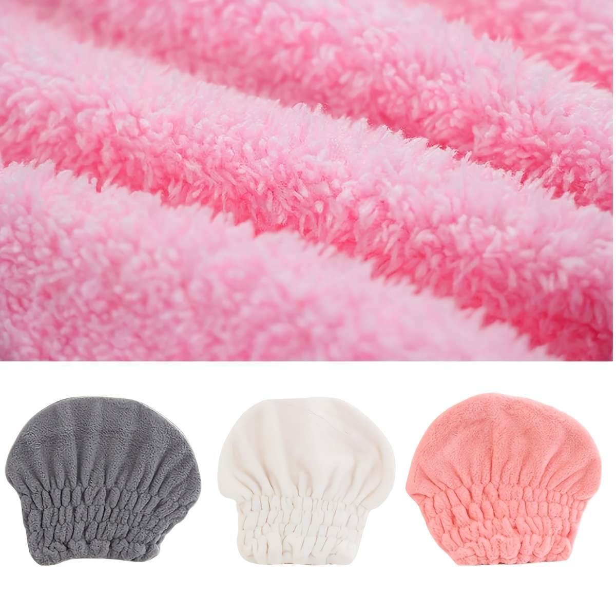 Hair Turban 2Pcs Grey