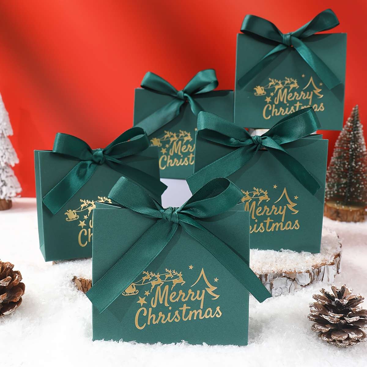 Christmas Gift Boxes Quantity 10Pcs