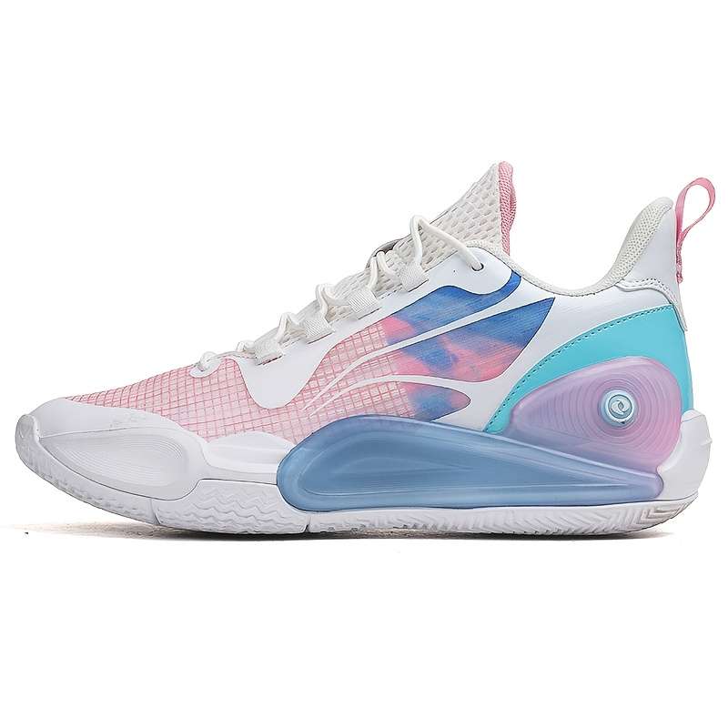 Sneakers White Pink Size Uk 7