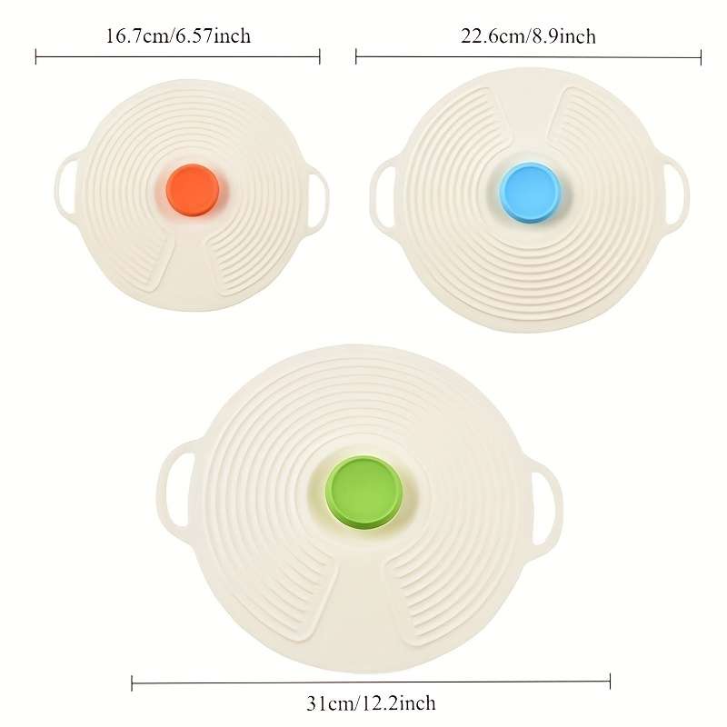 Food Cover Color White Quantity 3Pcs