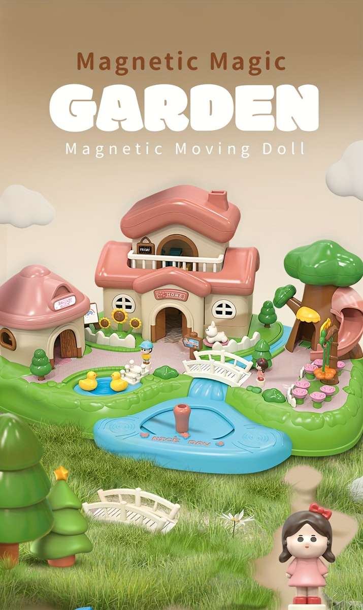 Building Toy Architectural Model Toy Set Color Green