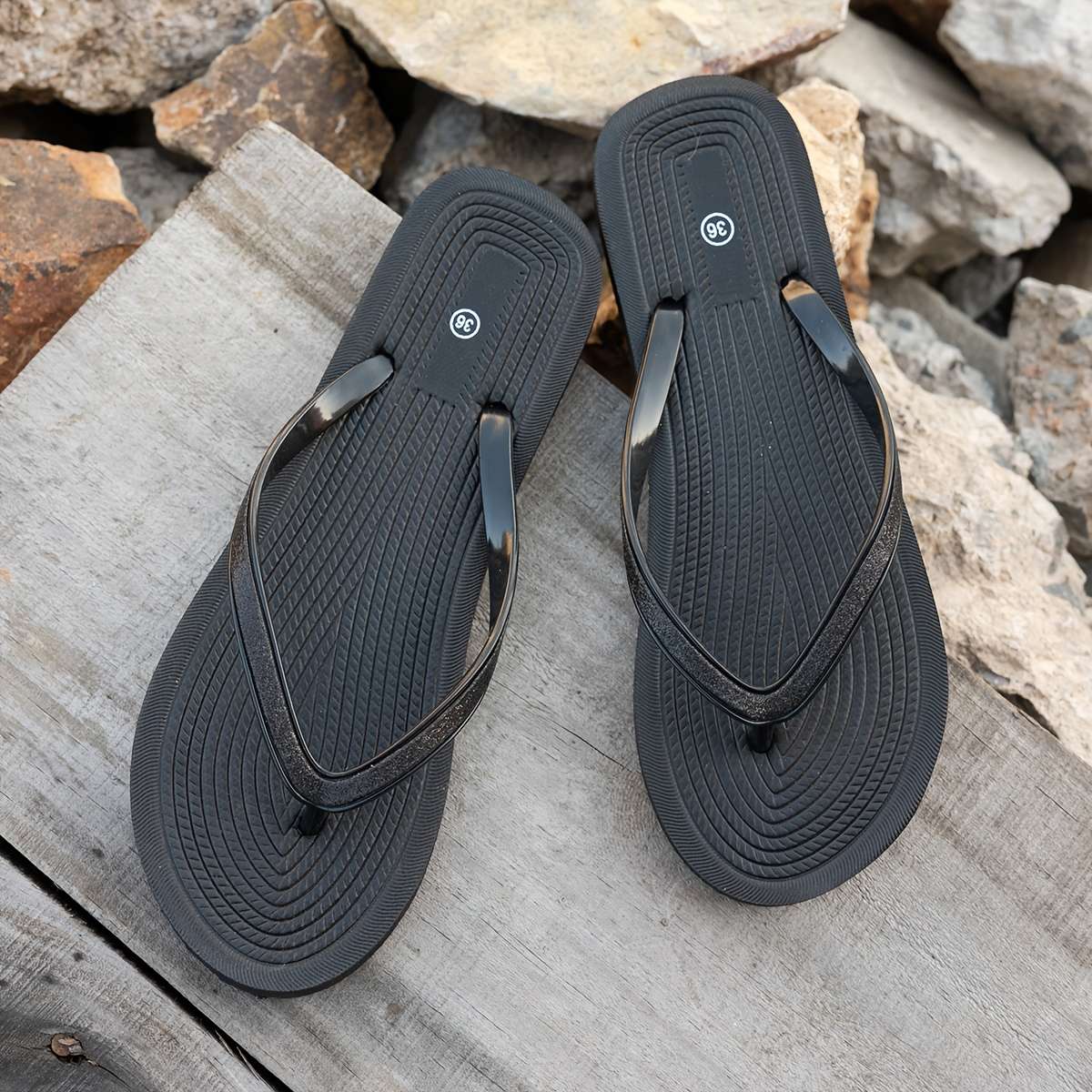 Sandals Color Black Size Uk 5