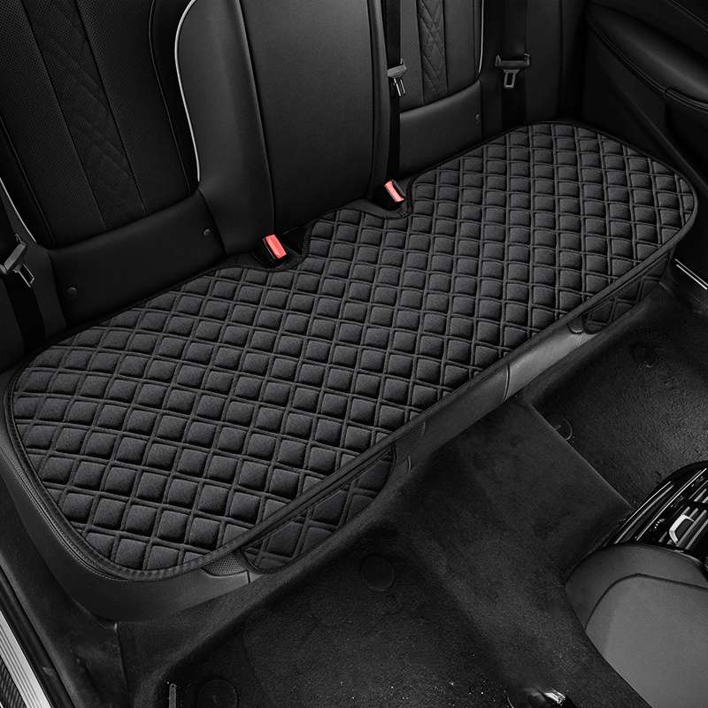 Mat Summer Breathable Square Seat Rear Cool All Cushion Texture Car Linen