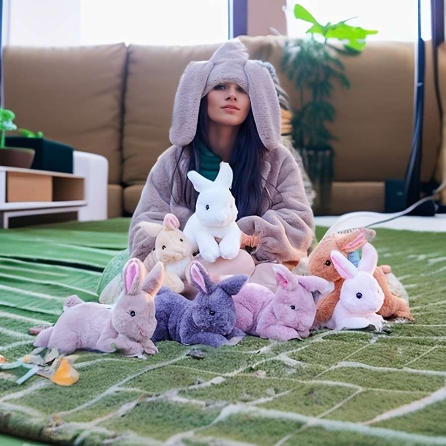 Plush Toyss color White