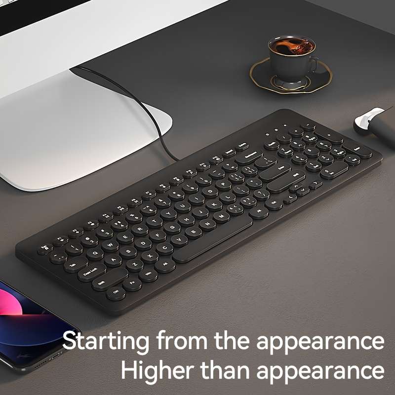 keyboard Items Wired Keyboard White