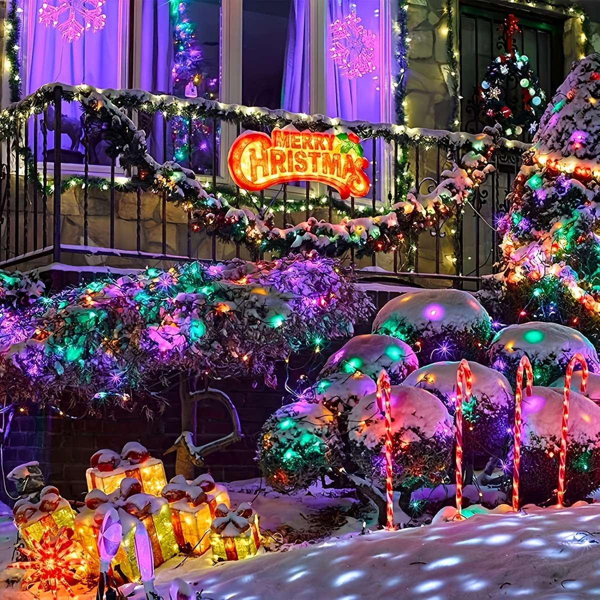 100 Led Premium Pack Solar Powered Led Outdoor Perfect For Patio Decor 8 M