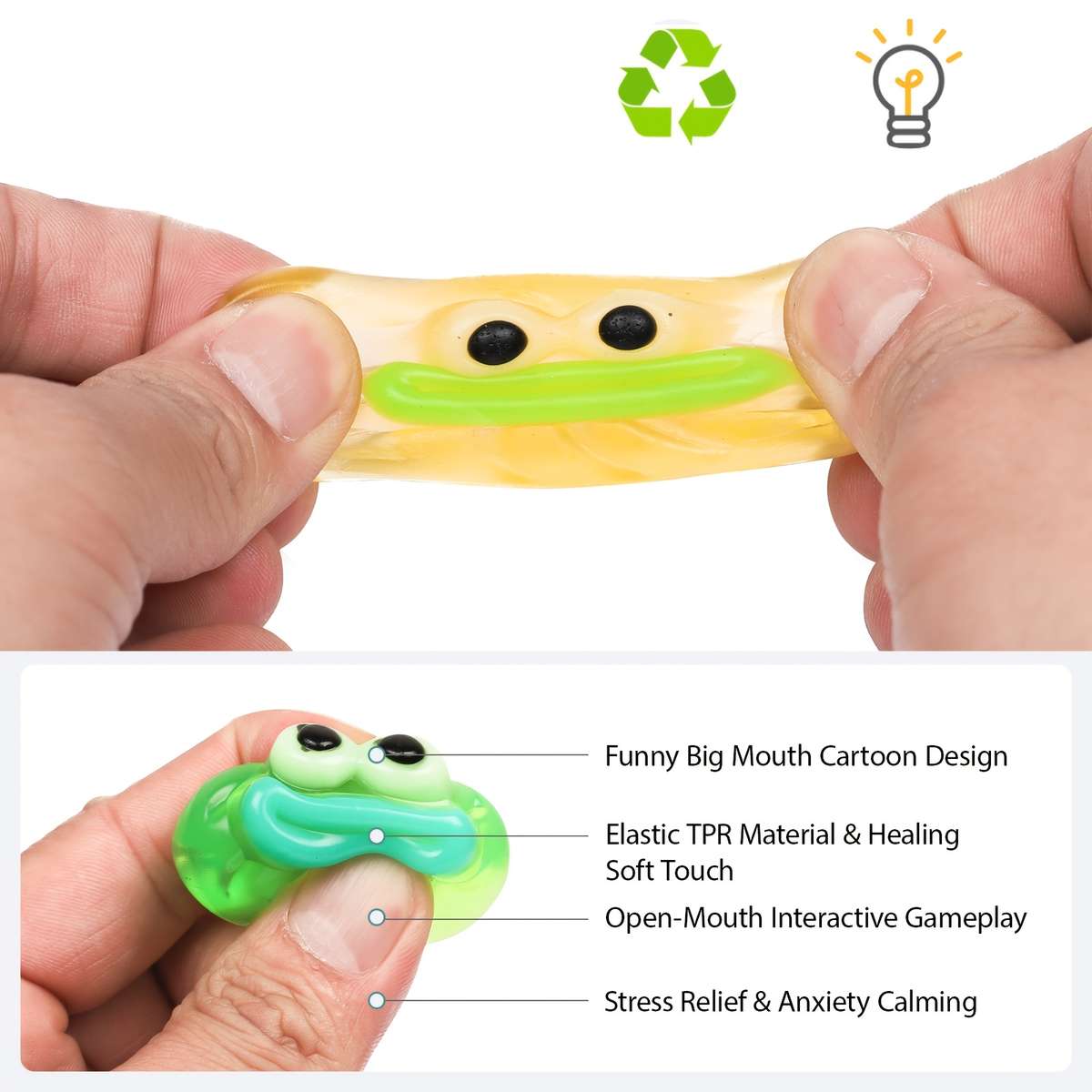 Squeezable Toys Style Random Styles Colors 5Pcs