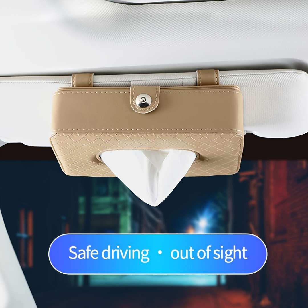 Car Tissue Box Color Black