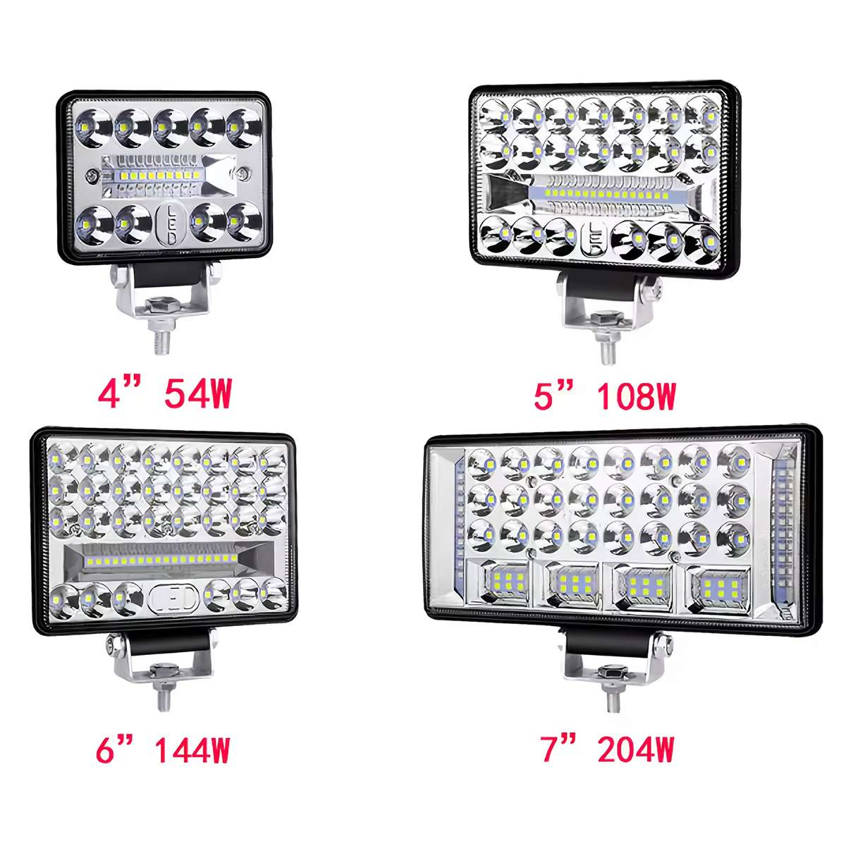 Car Lights Quantity 2 Pcs 166W