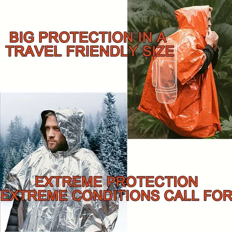 Raincoat 1 Green Raincoat  1 Green Drawstring Bag  Whistle