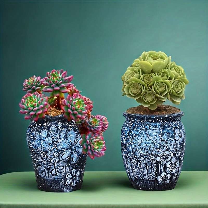 Flowerpot Color Urban Old Pile 2-Piece Set