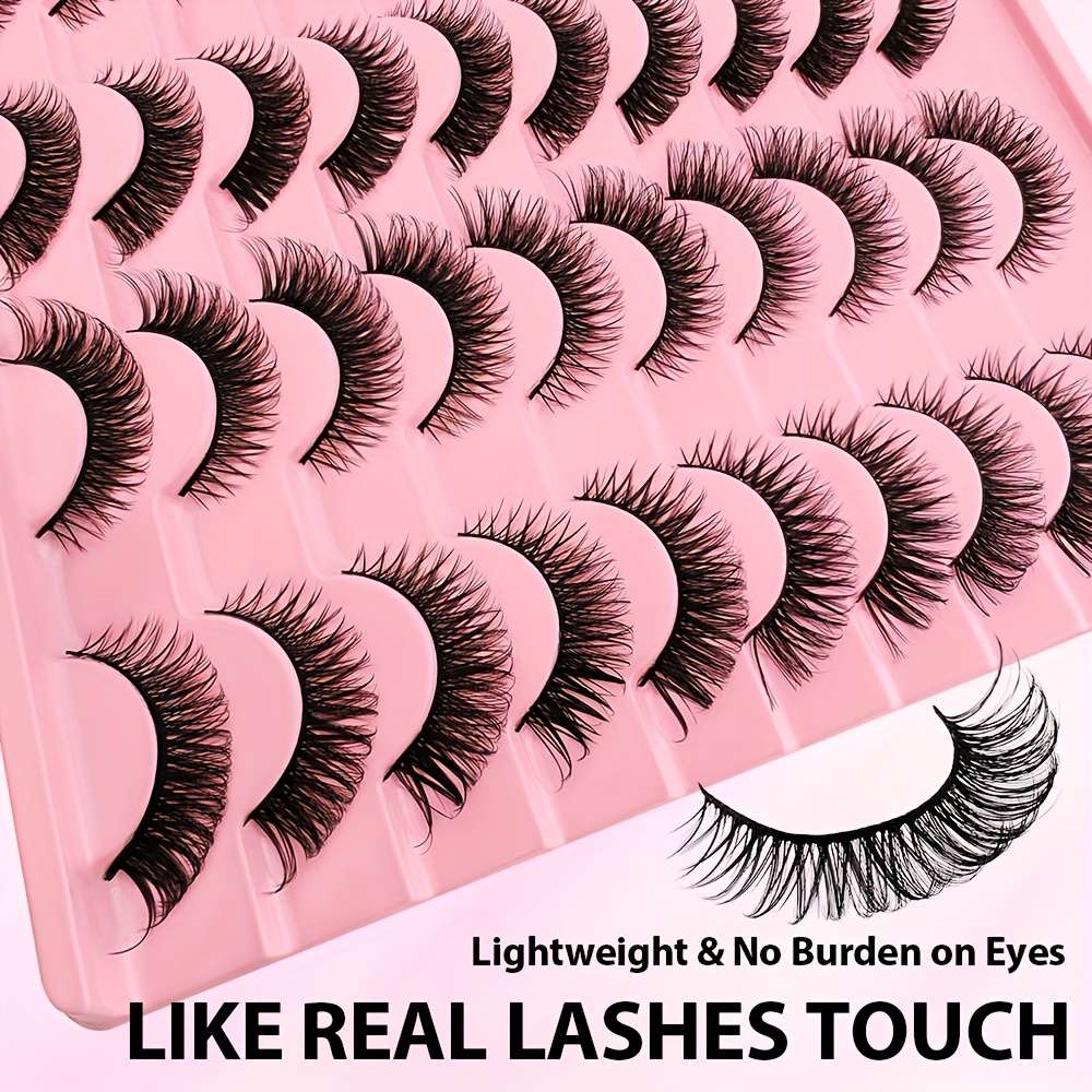 False Eyelashes Style Russian Strip Lashes