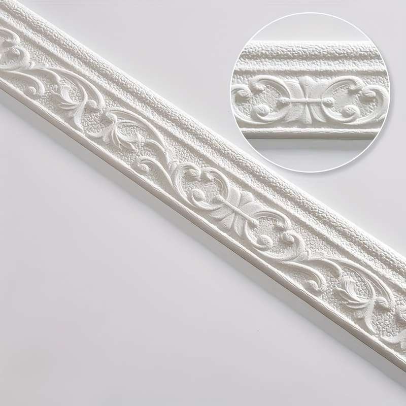 Skirting Board European Flower Topaz Size Long 220Cm*Wide 8Cm