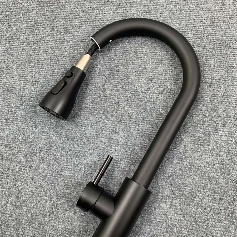 Faucet Upgraded 3 Speed Black With G1 2 Pipe