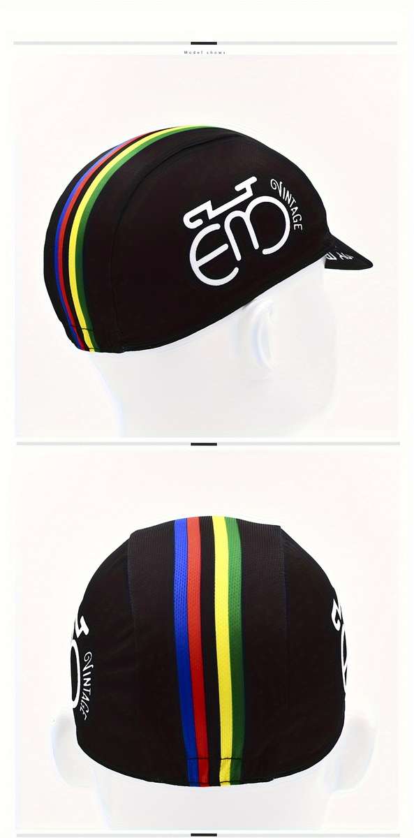 Retro Cycling Cap Breathable Quick-Dry Bike Hat