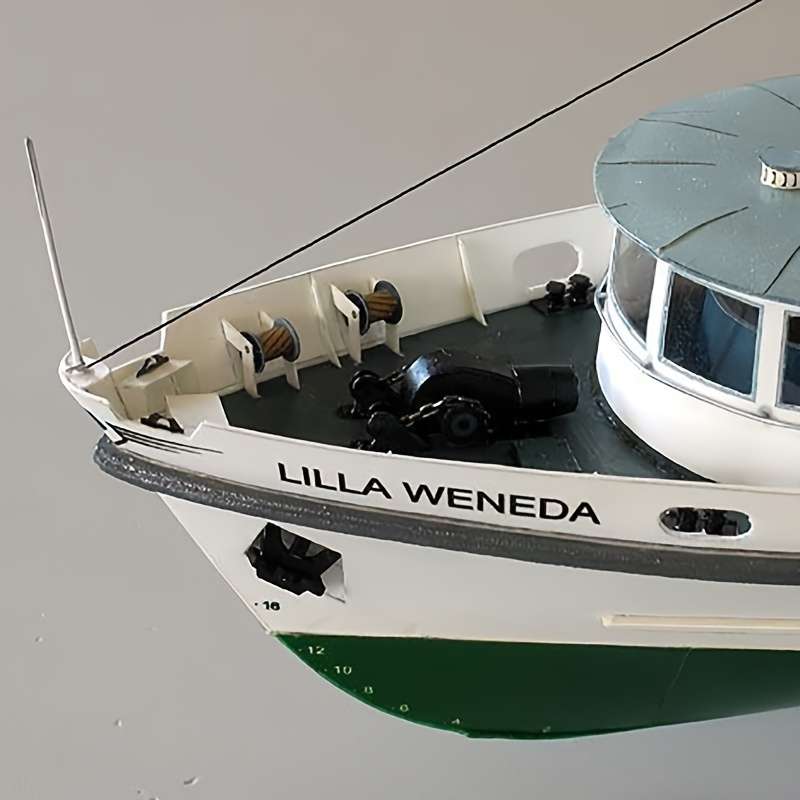 3D Jigsaw Puzzle Model Ship Model 1:100 Ferry Material Pack