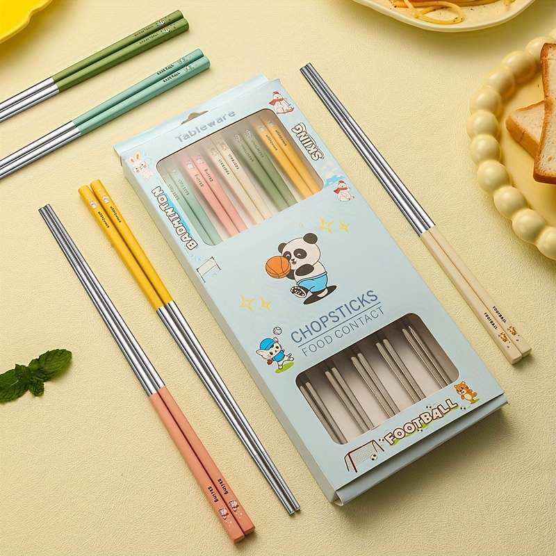 Chopsticks Quantity 5 Pairs Of Chopsticks In Color Box