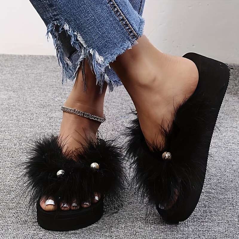 Ladies Summer Flip Flops Yellow Uk 3.5