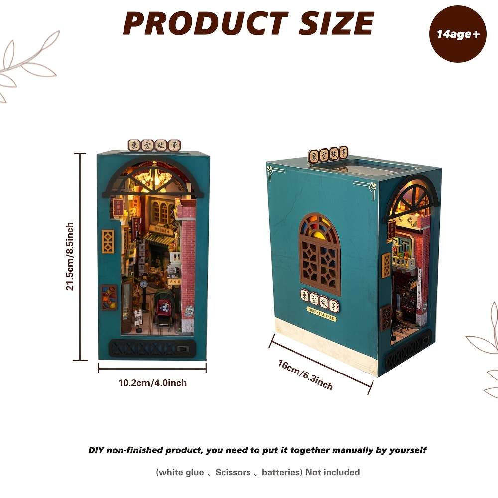 Building Toy Architectural Model Toy Set Style Oriental Story