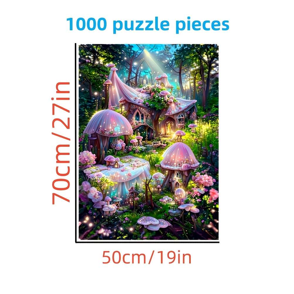 1000 Piece Mini Paper Jigsaw Puzzle