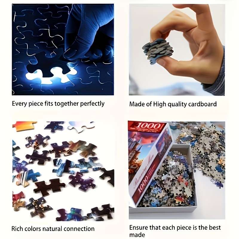 1000 Piece Paper Jigsaw Puzzle For Adults