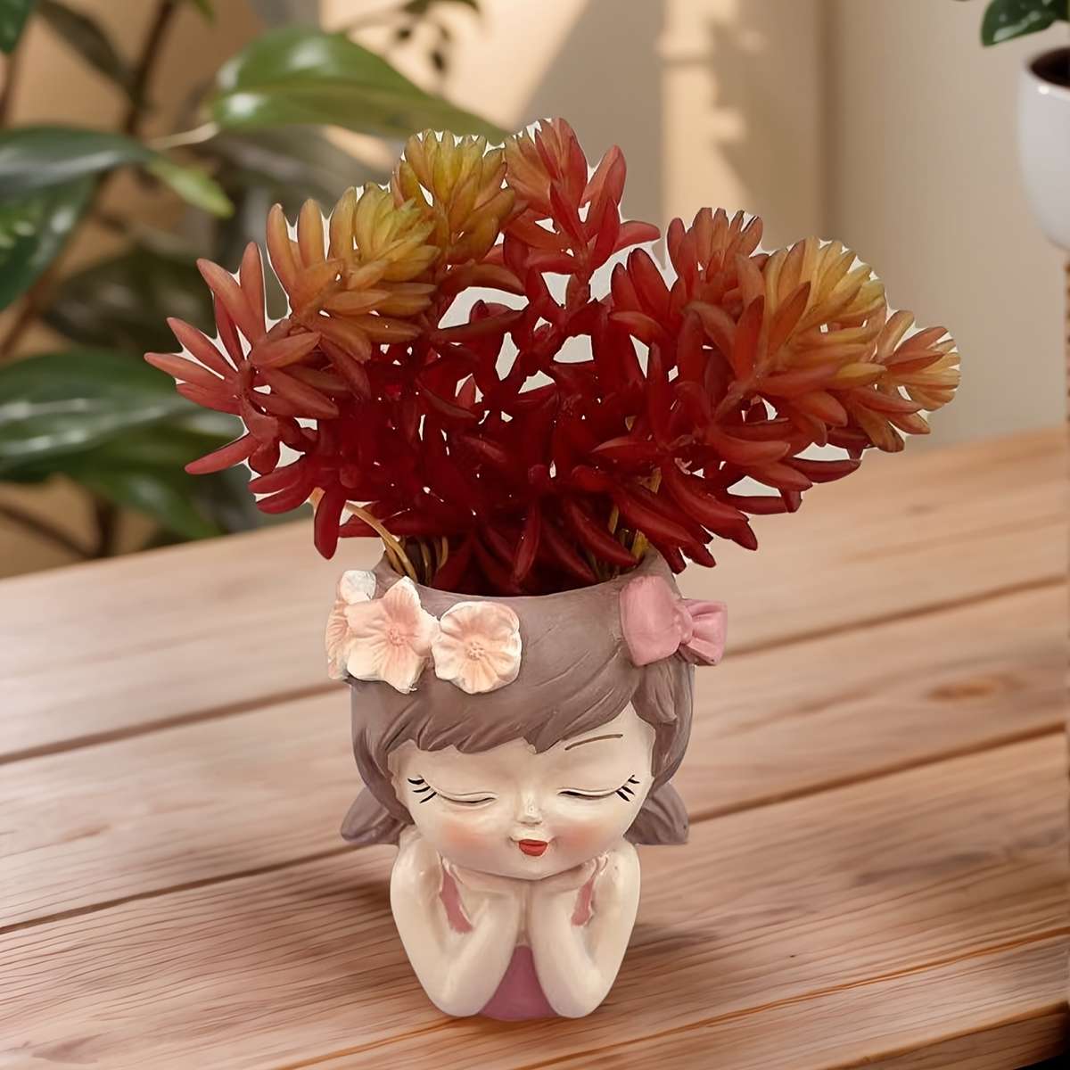 Flowerpotsize 7Cm X 6 5Cm X 10 5Cmcolor Pink