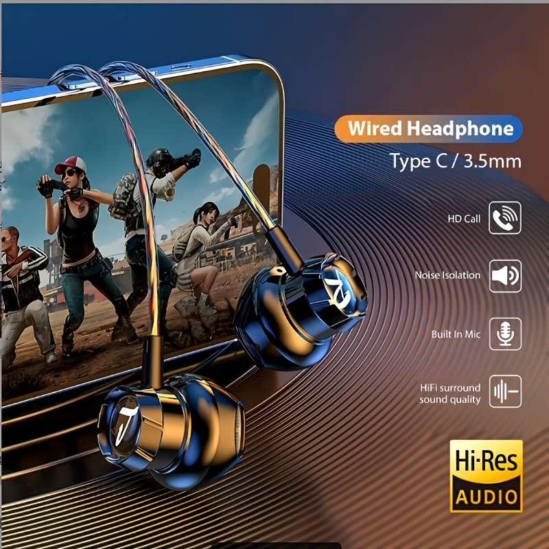 Earphone Wired Headphone