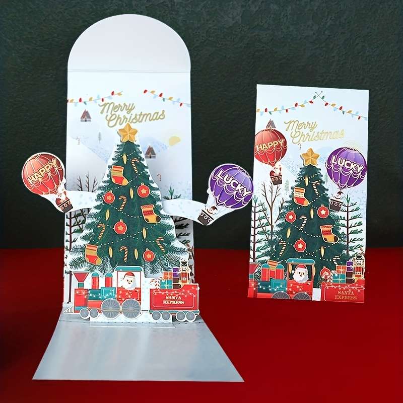 Greeting Cards Style Christmas Tree
